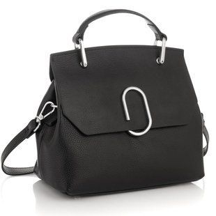 Женская кожаная сумка Grays GR3-6239A Черный