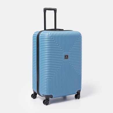 Чемодан большой 4 колеса Ricco Grande T1Bowtie21blue-XL