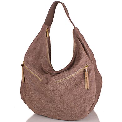 Прикольная женская сумка из натуральной кожи GALA GURIANOFF GG1247-beige, Бежевый