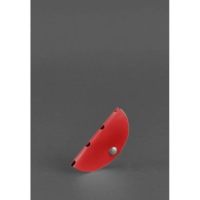 Жіночий шкіряний холдер для навушників Червоний Blanknote BN-HN-1-red