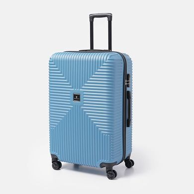 Чемодан большой 4 колеса Ricco Grande T1Bowtie21blue-XL