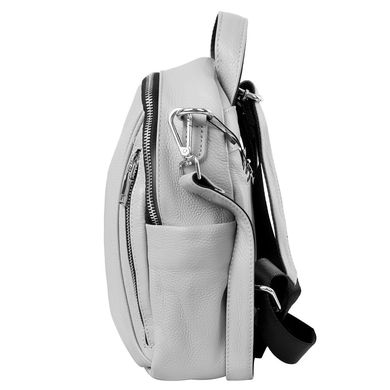 Сумка-рюкзак женская кожаная VITO TORELLI (ВИТО ТОРЕЛЛИ) VT-8-9001-greyish Серый