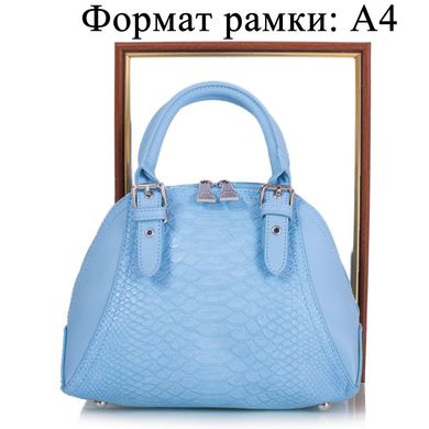 Жіноча сумка з якісного шкірозамінника AMELIE GALANTI (АМЕЛИ Галант) A1411046-blue Блакитний