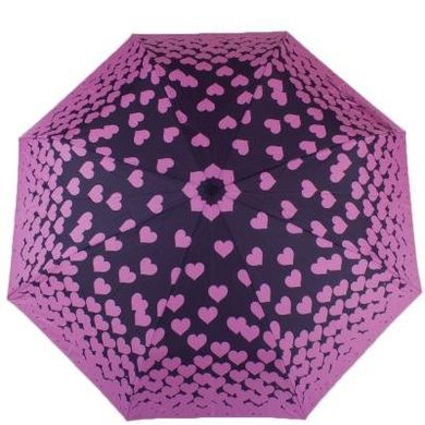 Зонт женский механический компактный облегченный FULTON (ФУЛТОН) FULL354-Floating-Hearts Розовый