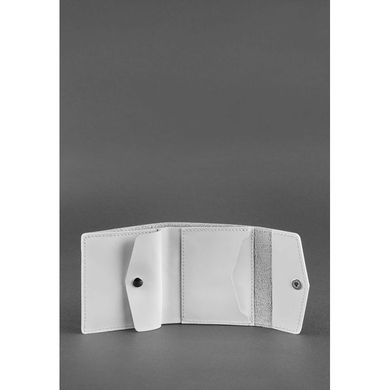 Женский кожаный кошелек 2.1 Белый Blanknote BN-W-2-1-light