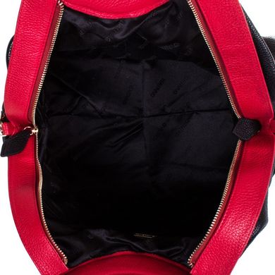 Жіноча шкіряна сумка VALENTA (ВАЛЕНТА) VBE6161813 Чорний