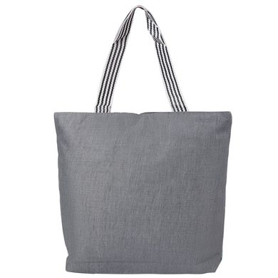Жіноча пляжна тканинна сумка ETERNO (Етерн) DET1804-11 Сірий