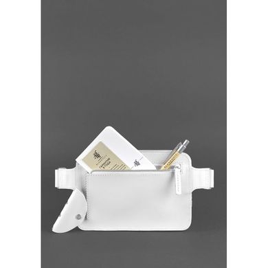 Сумка Поясная Dropbag Mini (Белая) Blanknote BN-BAG-6-light