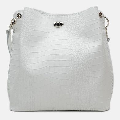 Женская кожаная сумка Ricco Grande 1l981rep-white