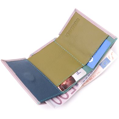 Компактний жіночий гаманець із натуральної шкіри ST Leather 19503 Бежевий