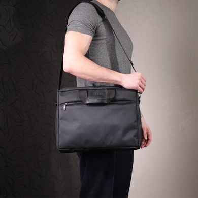 Практичная деловая сумка из качественного полиэстера FABRA 22585 Черный