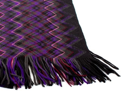 Темный мужской шарф ETERNO ES3018-2, Фиолетовый