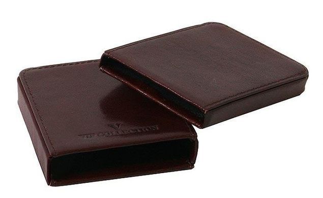 Візитниця шкіряна Vip Collection 09 Newport Коричнева 09.В.NP