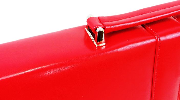 Жіночий діловий портфель з еко шкіри AMO SST11 червоний