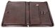 Мужская папка-портфель из эко кожи Exclusive 711200 коричневая