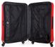 Добротна валіза з полікарбонату високої якості WITTCHEN 56-3-513-3, Червоний