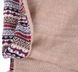 Двосторонній жіночий вовняний шарф ETERNO W0198-1, Бежевий