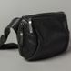Натуральна шкіряна поясна сумка Easy чорна флотар Blanknote TW-Izi-black-flo