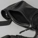 Натуральная кожаная поясная сумка Easy черная флотар Blanknote TW-Izi-black-flo