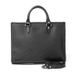 Женская кожаная сумка Fancy A4 черная Blanknote TW-Fency-A4-black-ksr