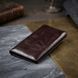 Гаманець чоловічий вертикальний на двох кнопках SHVIGEL 16193 Коричневий