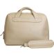 Натуральная кожаная деловая сумка Attache Briefcase бежевый Blanknote TW-Attache-Briefcase-beige-ksr