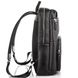 Кожаный мужской рюкзак черный Tiding Bag B3-185A Черный