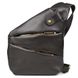 Мужская сумка-слинг через плечо микс канваса и кожи TARWA GCC-6402-3md Коричневый