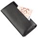 Практичний жіночий гаманець на магнітах ST Leather 18870 Чорний
