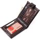Мужской компактный кошелек из натуральной фактурной кожи CANPELLINI 21509 Коричневый