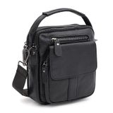 Мужская кожаная сумка Keizer K1035bl-black фото