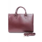 Женская кожаная сумка Fancy A4 бордовая Blanknote TW-Fency-A4-mars-ksr фото