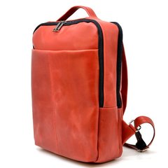 Женский кожаный рюкзак городской RR-7280-3md TARWA Red – красный