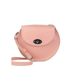 Женская кожаная сумка Круглая розовая Blanknote TW-RoundBag-pink-ksr