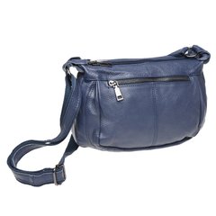 Жіноча шкіряна сумка Keizer K1106-blue