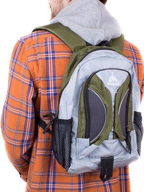 Современный рюкзак для школьников ONEPOLAR W1297-green, Серый