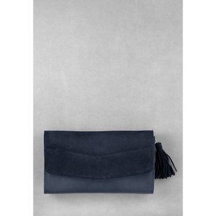 Сумка Элис Ночное небо Велюр - синяя Blanknote BN-BAG-7-nn-velur