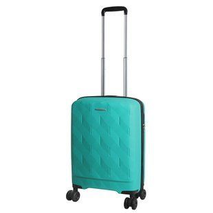 Чемодан дорожный маленький Vip Collection Capri мятный 40л полипропилен (Capri 20 Mint) vcCapri.20.Mint