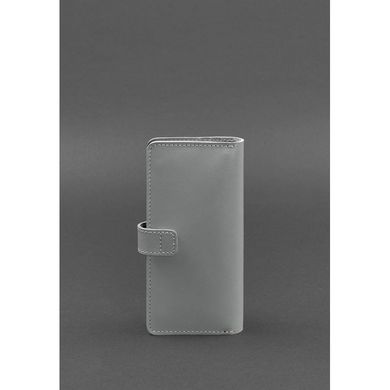 Натуральне шкіряне портмоне 7.0 сіре Blanknote BN-PM-7-shadow