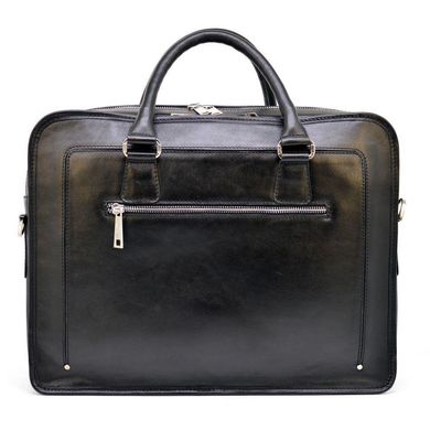 Деловая сумка-портфель из натуральной кожи TA-4666-4lx TARWA Черный