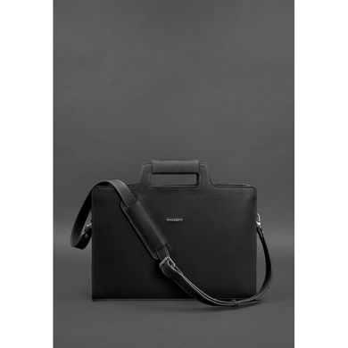Женская сумка для ноутбука и документов графит - черная Blanknote BN-BAG-36-g