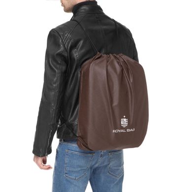 Деловая мужская кожаная сумка Royal Bag RB-021A Черный