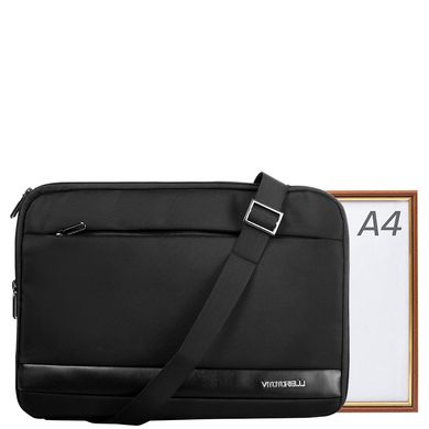 Мужская сумка-папка с карманом для ноутбука VITO TORELLI (ВИТО ТОРЕЛЛИ) VT-K632-black Черный