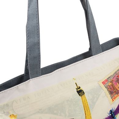 Женская пляжная тканевая сумка ETERNO (ЭТЕРНО) DET1801-7 Желтый
