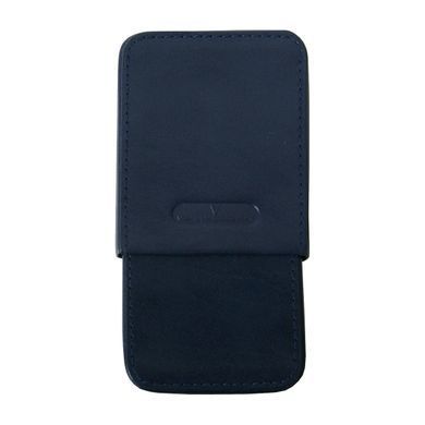 Визитница кожаная Vip Collection 09 Newport Синяя 09.N.NP