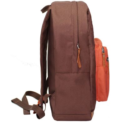 Рюкзак для ноутбука Bagland Zanetti 16 л. коричнева/цегла (0011766) 67701135