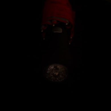 Парасолька жіноча автомат з ліхтариком і світловідбиваючими вставками FARE (ФАРЕ) FARE5471-1 Червона