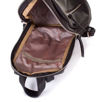 Рюкзак жіночий з якісного шкірозамінника ETERNO (Етерн) ETK656-2 Чорний