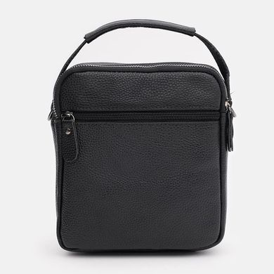 Мужская кожаная сумка Keizer K1035bl-black