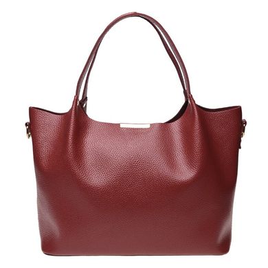 Женская кожаная сумка Ricco Grande 1L943-burgundy